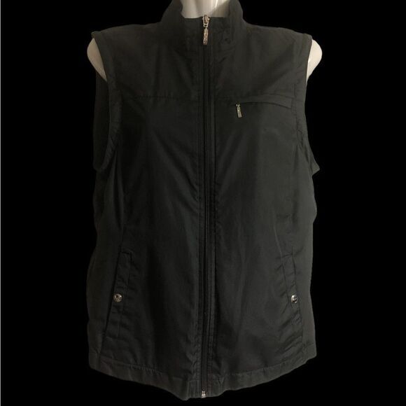 Izod XFG Performance Stand Up Collar full‎ zip convertible Jacket/Vest Size S - Picture 7 of 9